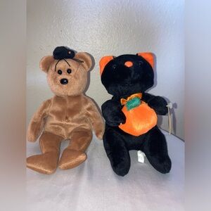 Ty Beanie baby and Bean Bag Friends (Toy collectables) Hocus and the cat
